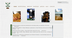 Desktop Screenshot of mcagroflorestal.com.br